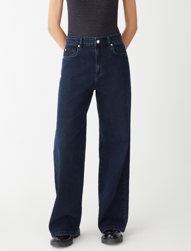 Wide-leg jeans -  - iBlues