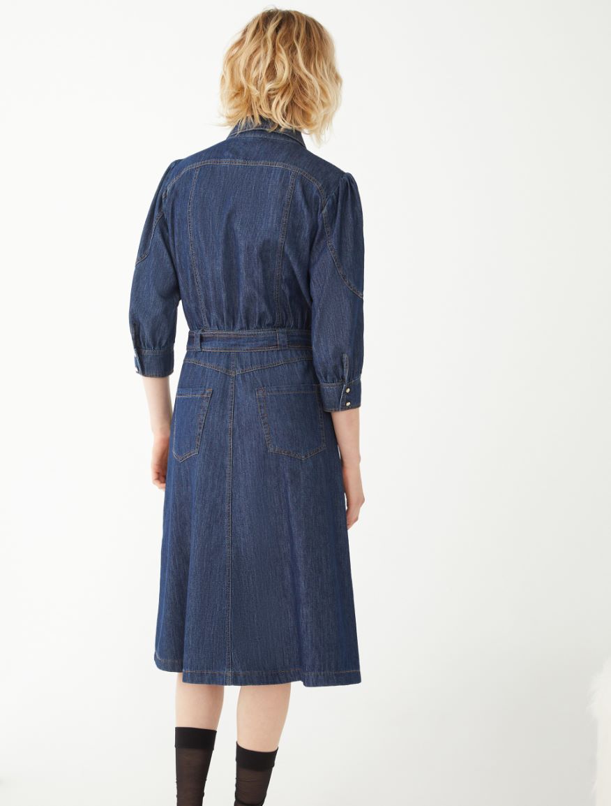 Shirt dress - BLUE JEANS - 2 - iBlues