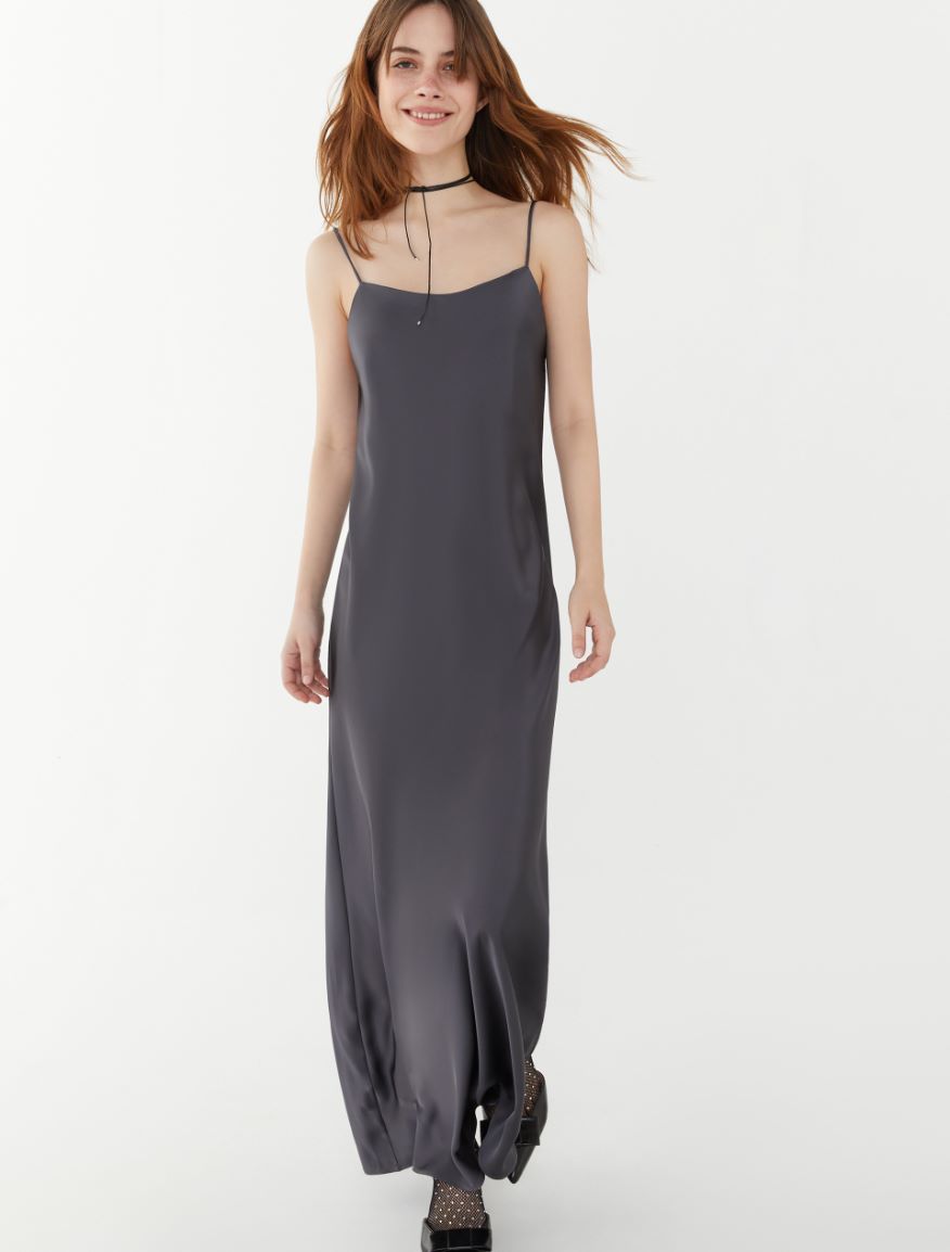 Slip dress - IRON - 4 - iBlues