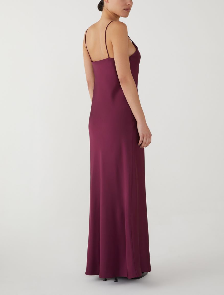 Slip dress - BORDEAUX - 2 - iBlues