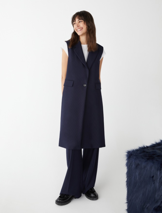 Sleeveless coat -  - iBlues