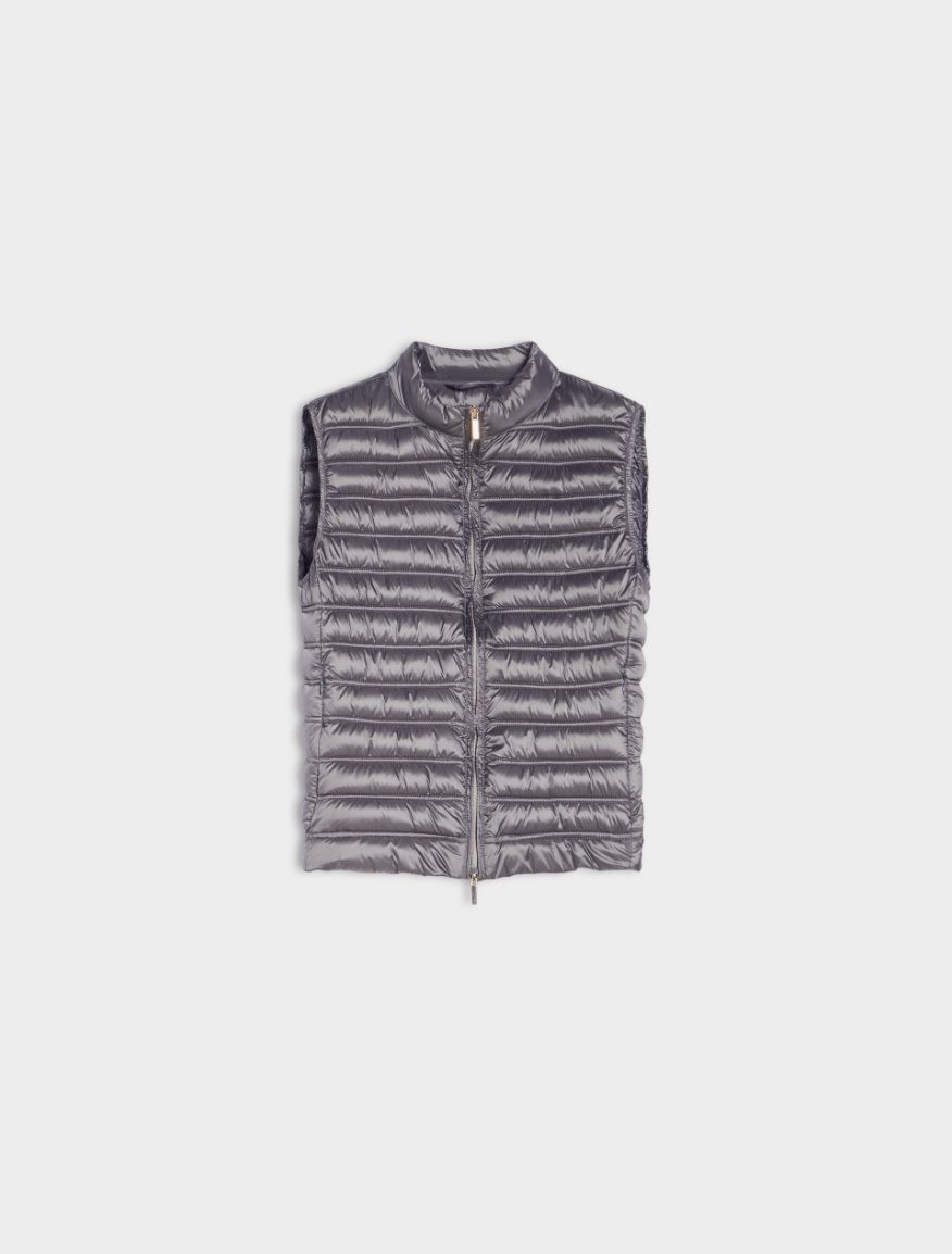 Padded gilet - PEARL GREY - 5 - iBlues