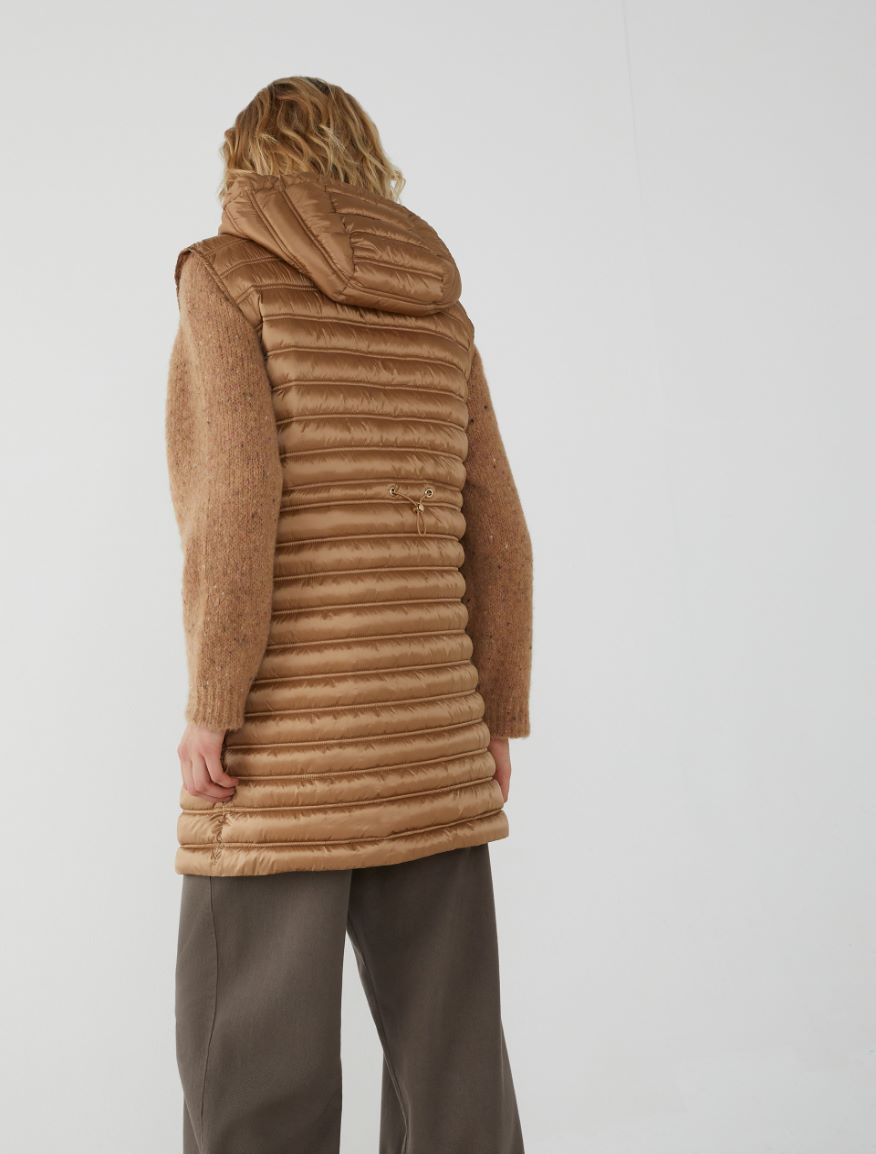 Padded gilet - CAMEL - 2 - iBlues