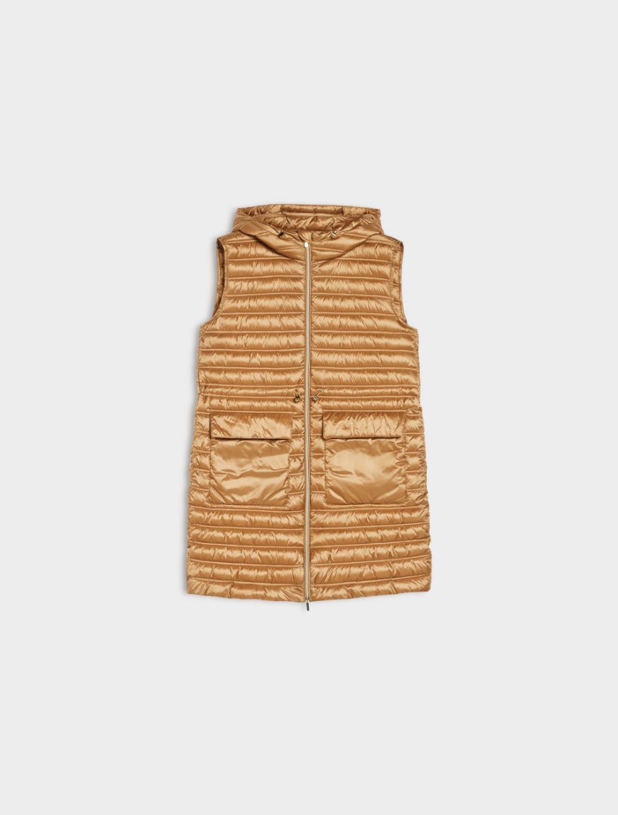 Padded gilet - CAMEL - 5 - iBlues