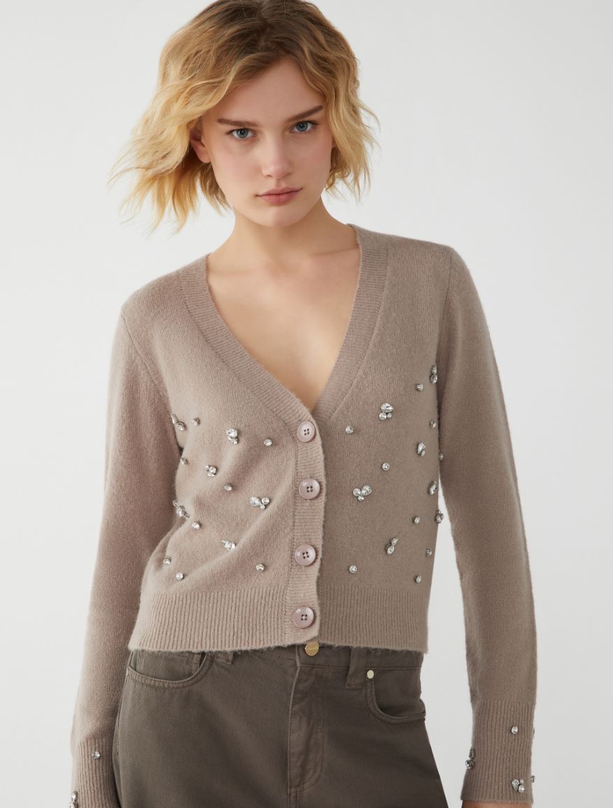 Cardigan morbido - BEIGE - 4 - iBlues