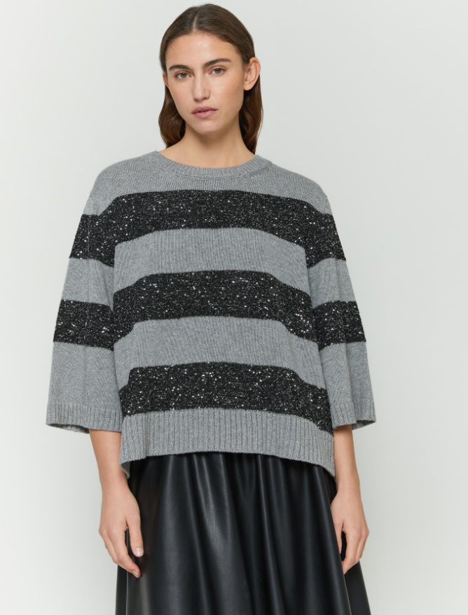 Sequinned jumper -  - iBlues