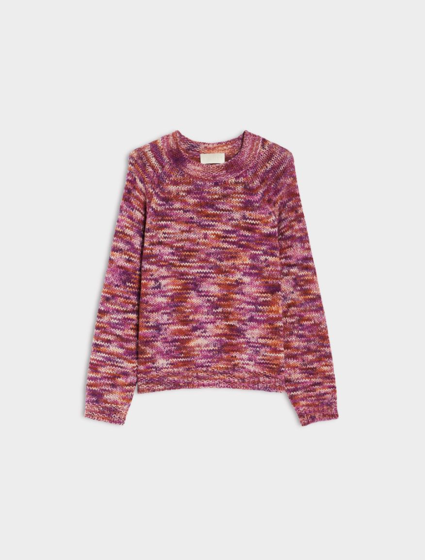 Relaxed-fit sweater - PURPLE - 5 - iBlues