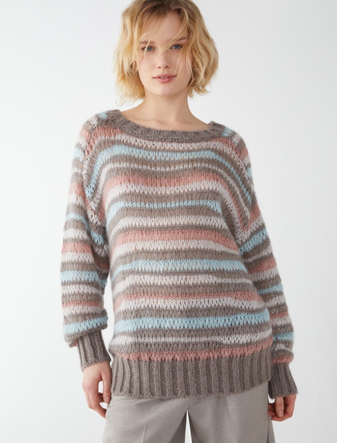 Mohair-blend sweater -  - iBlues