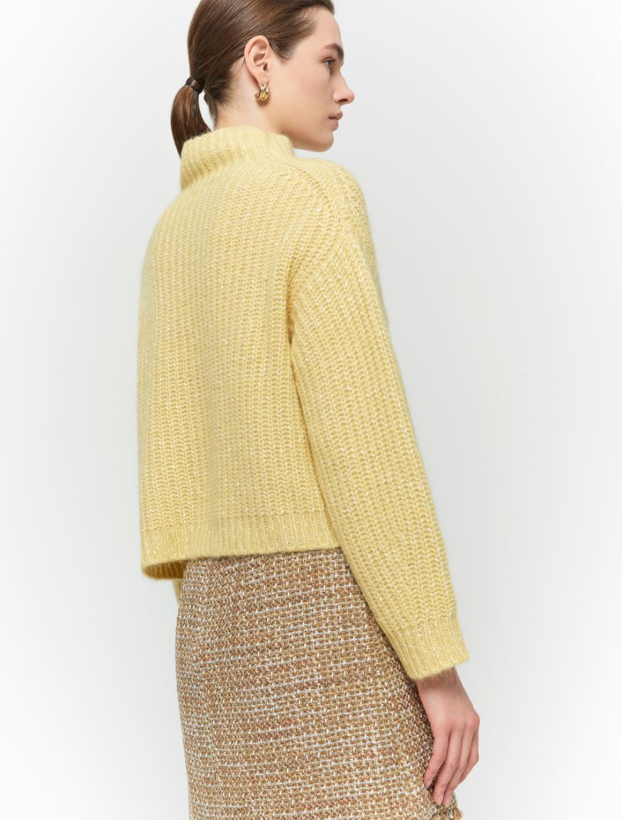 Relaxed-fit sweater - YELLOW - 2 - iBlues