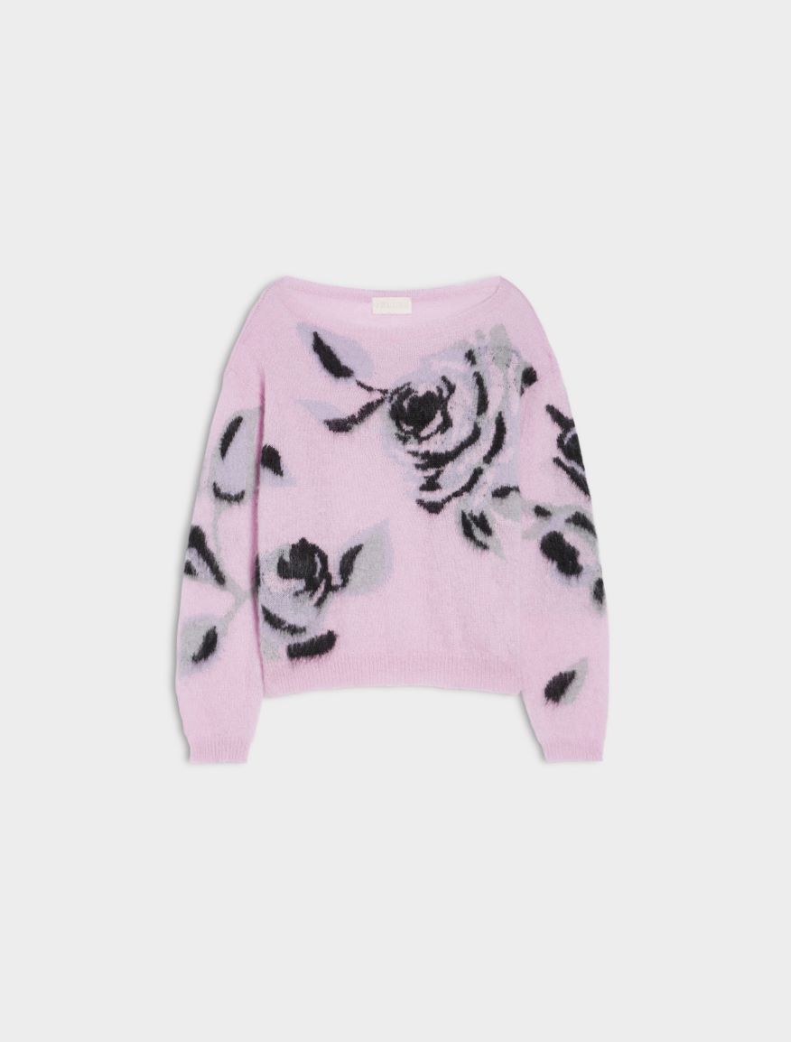 Relaxed-fit sweater - PINK - 5 - iBlues