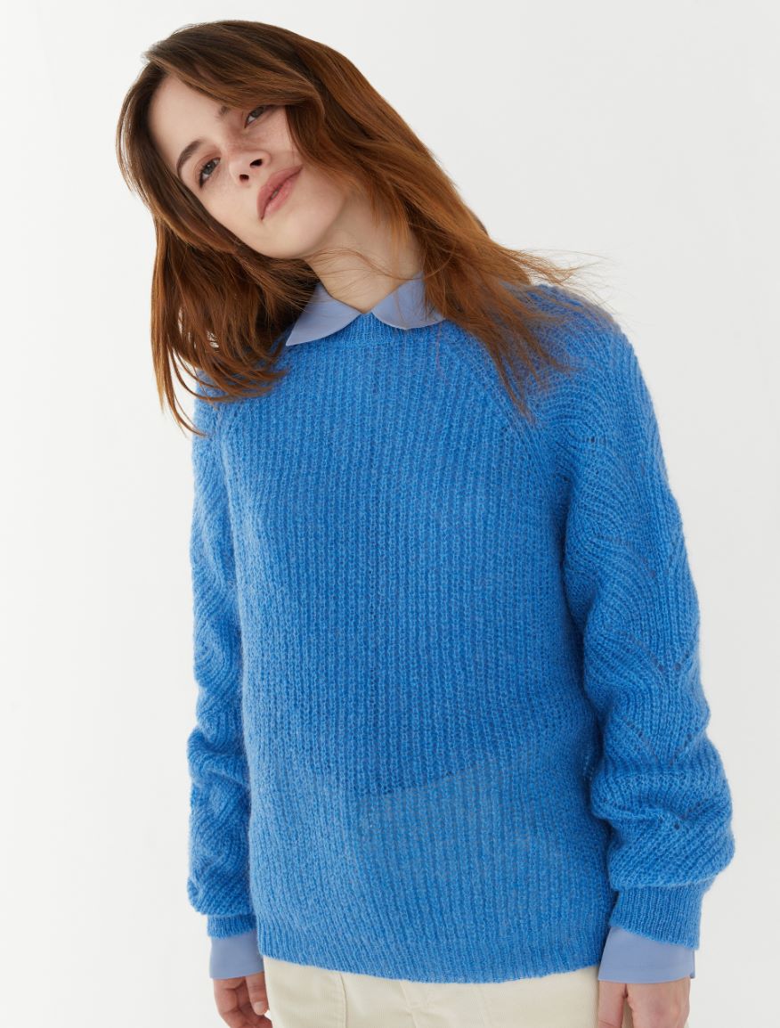 Relaxed-fit sweater - AVIO - 4 - iBlues