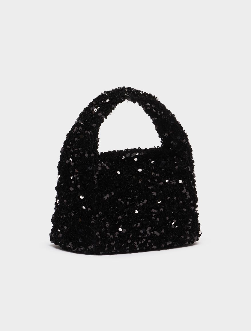 Sequin bag - BLACK - 2 - iBlues