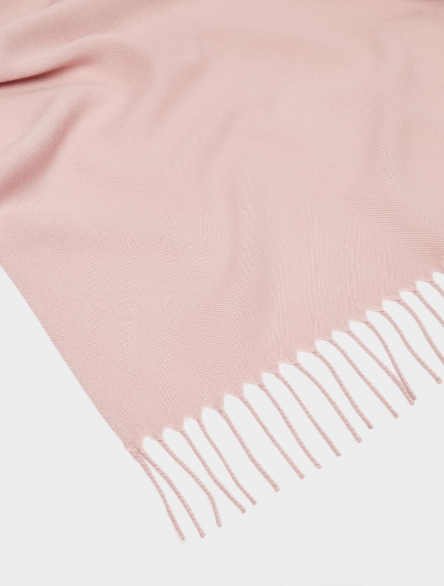 Fringed scarf - PINK - 2 - iBlues