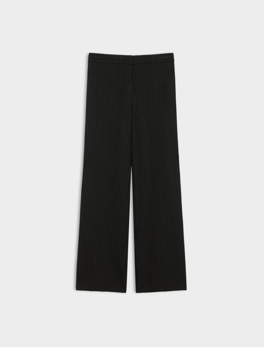 Wide-leg trousers - BLACK - 5 - iBlues