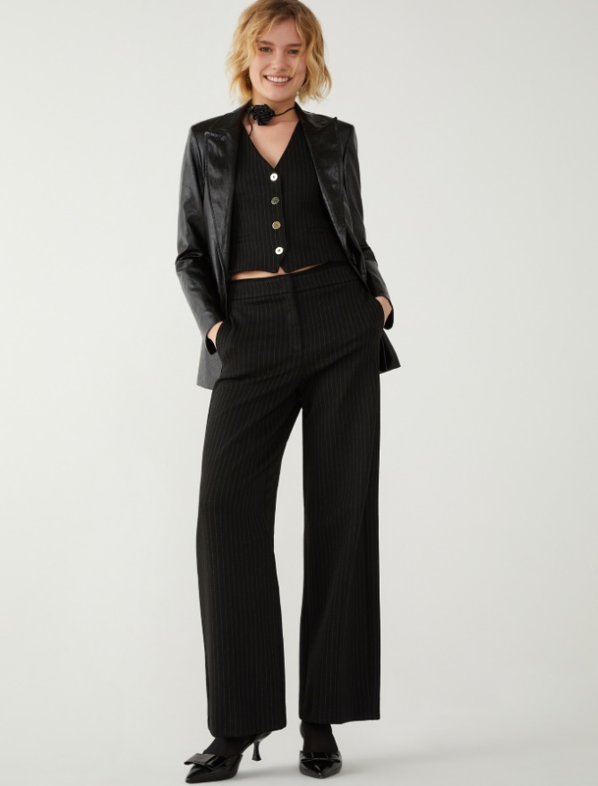 Wide-leg trousers -  - iBlues