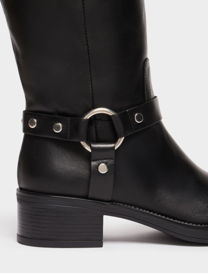 Leather boots -  - iBlues