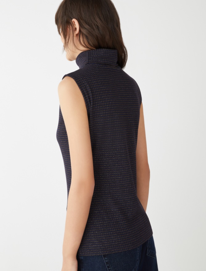 Semi-fitted polo-neck sweater -  - iBlues