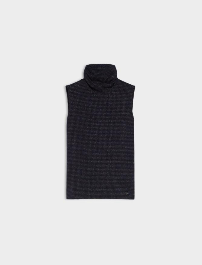 Semi-fitted polo-neck sweater -  - iBlues