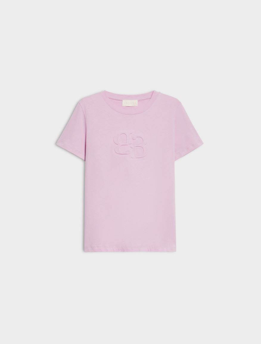 Relaxed-fit T-shirt - PINK - 4 - iBlues