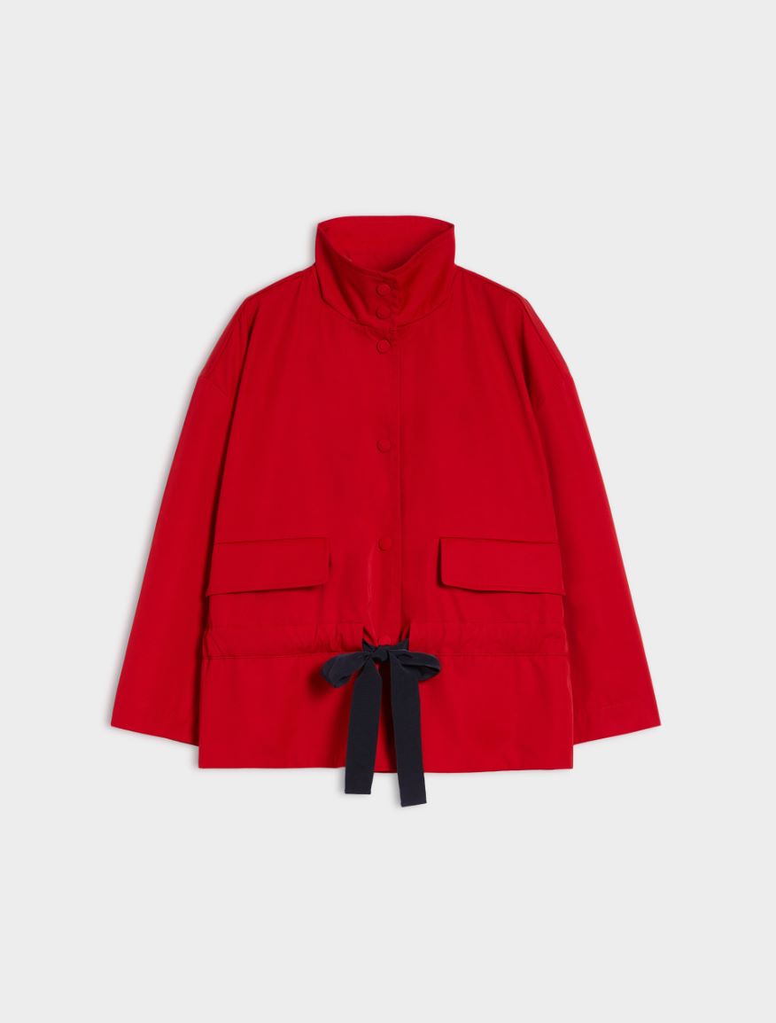 Straight-fit jacket - RED - 5 - iBlues