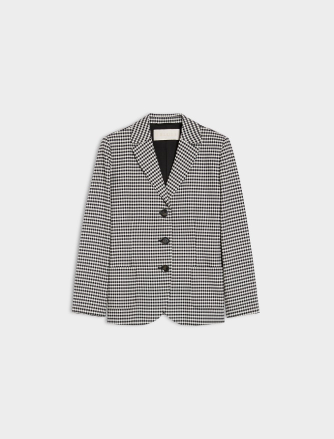 Semi-fitted blazer - 
