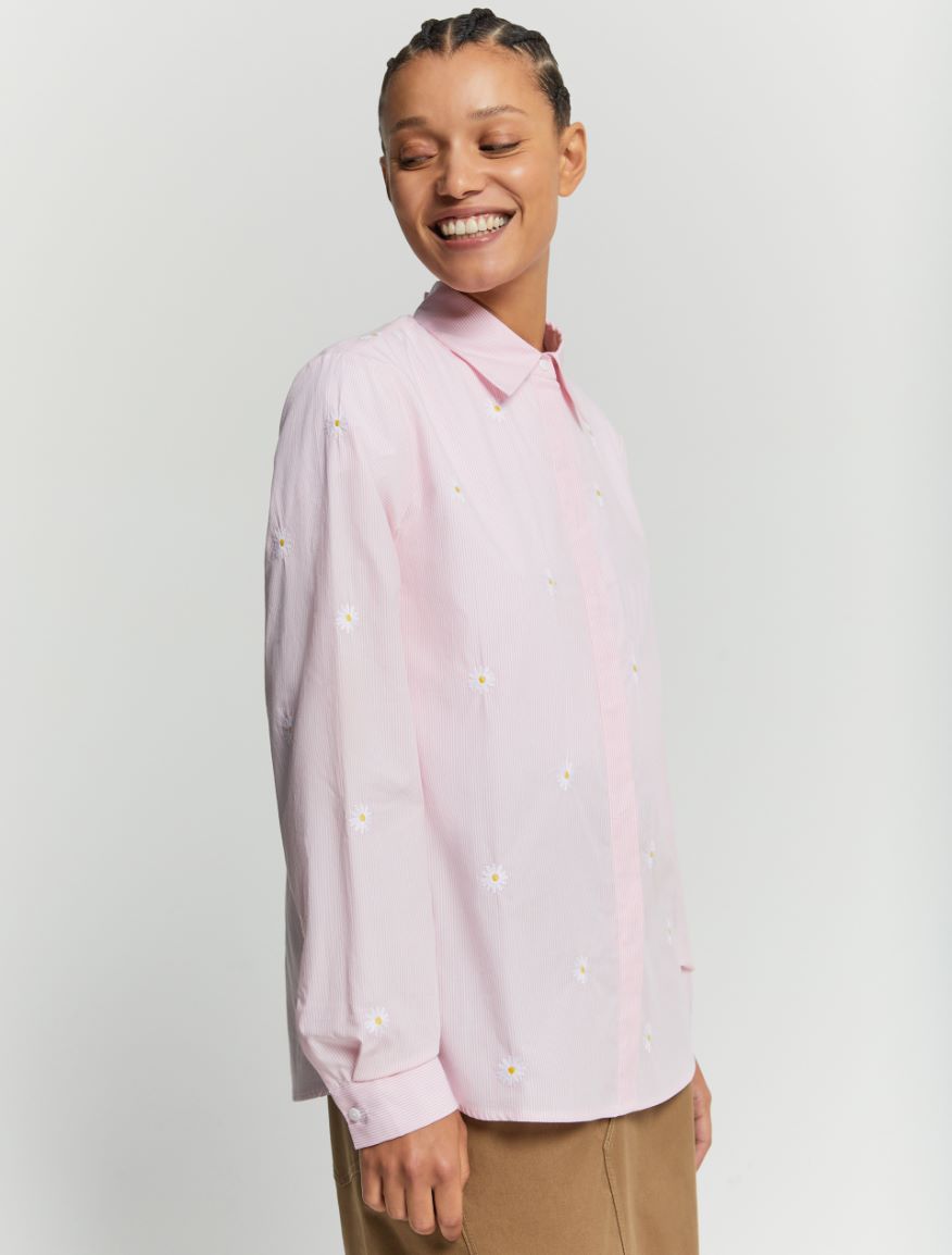 Straight shirt - PINK - 4 - iBlues