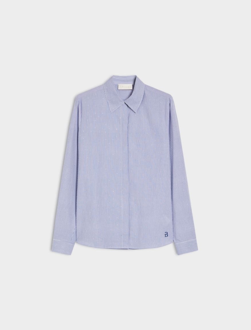 Straight shirt - NAVY - 5 - iBlues