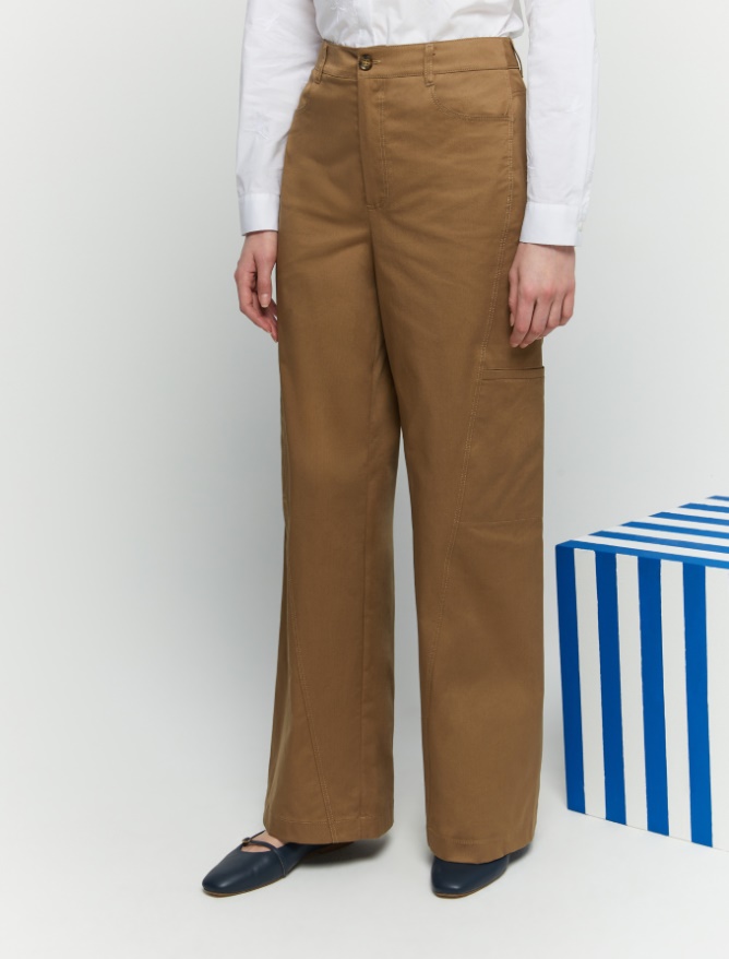 Flared trousers - NUT - iBlues