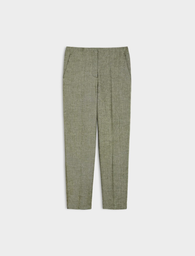 Semi-fitted trousers - 