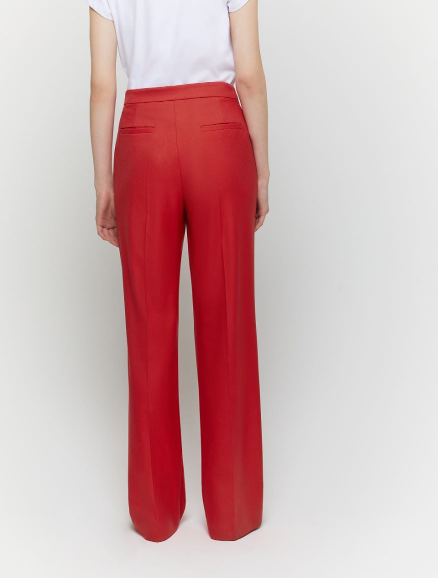 Semi-fitted trousers - Red - 2 - iBlues