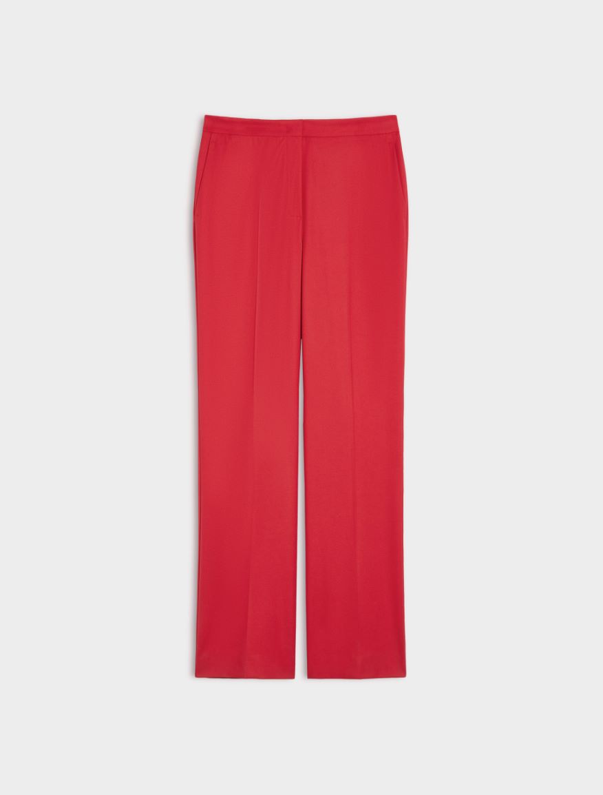 Semi-fitted trousers - Red - 5 - iBlues