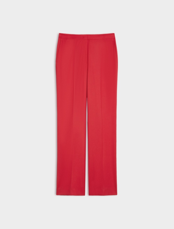 Semi-fitted trousers - 