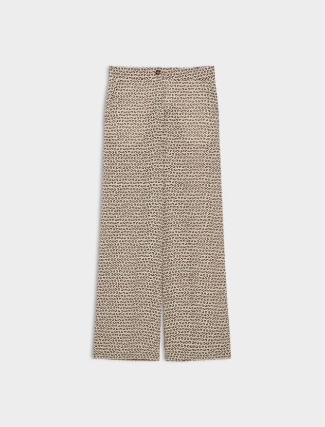 Printed trousers - 