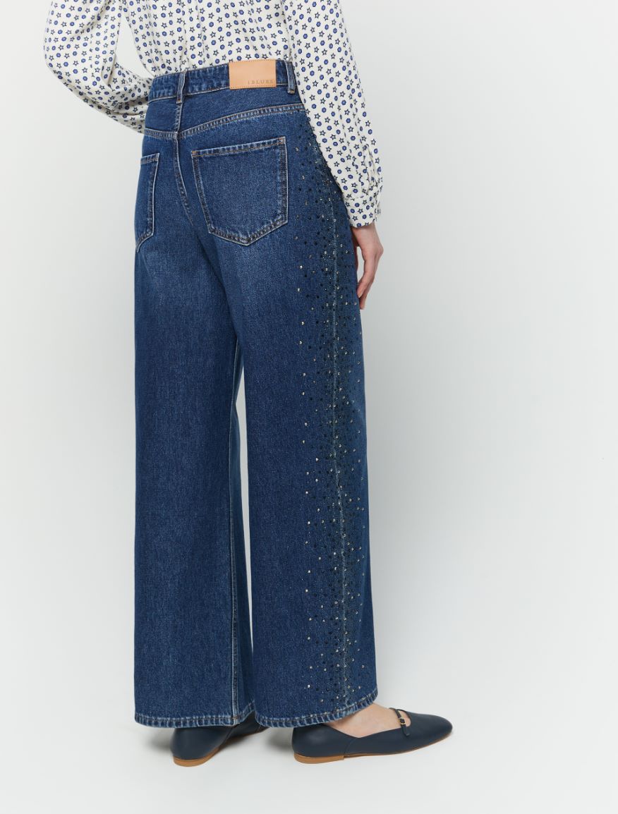 Wide-leg jeans - BLUE JEANS - 2 - iBlues