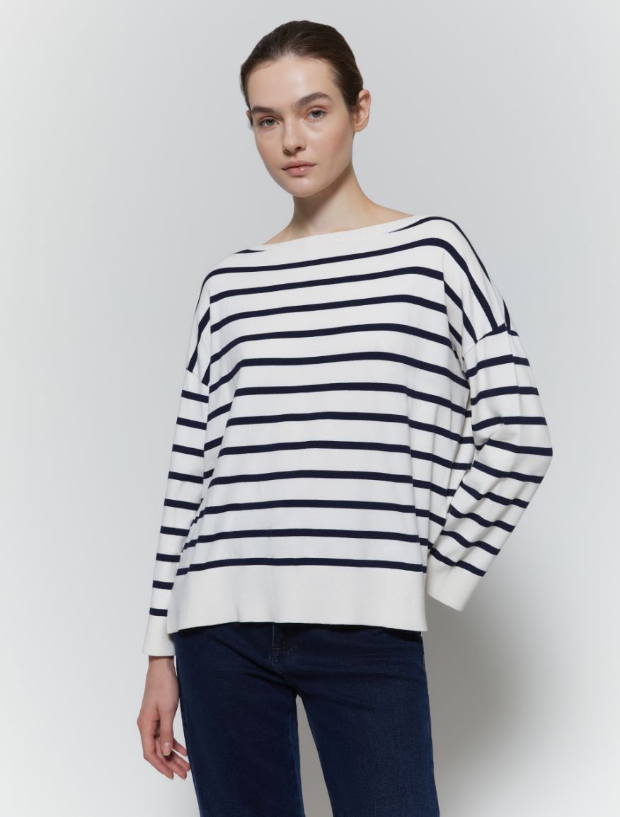 Stretch jumper - Navy - 4 - iBlues