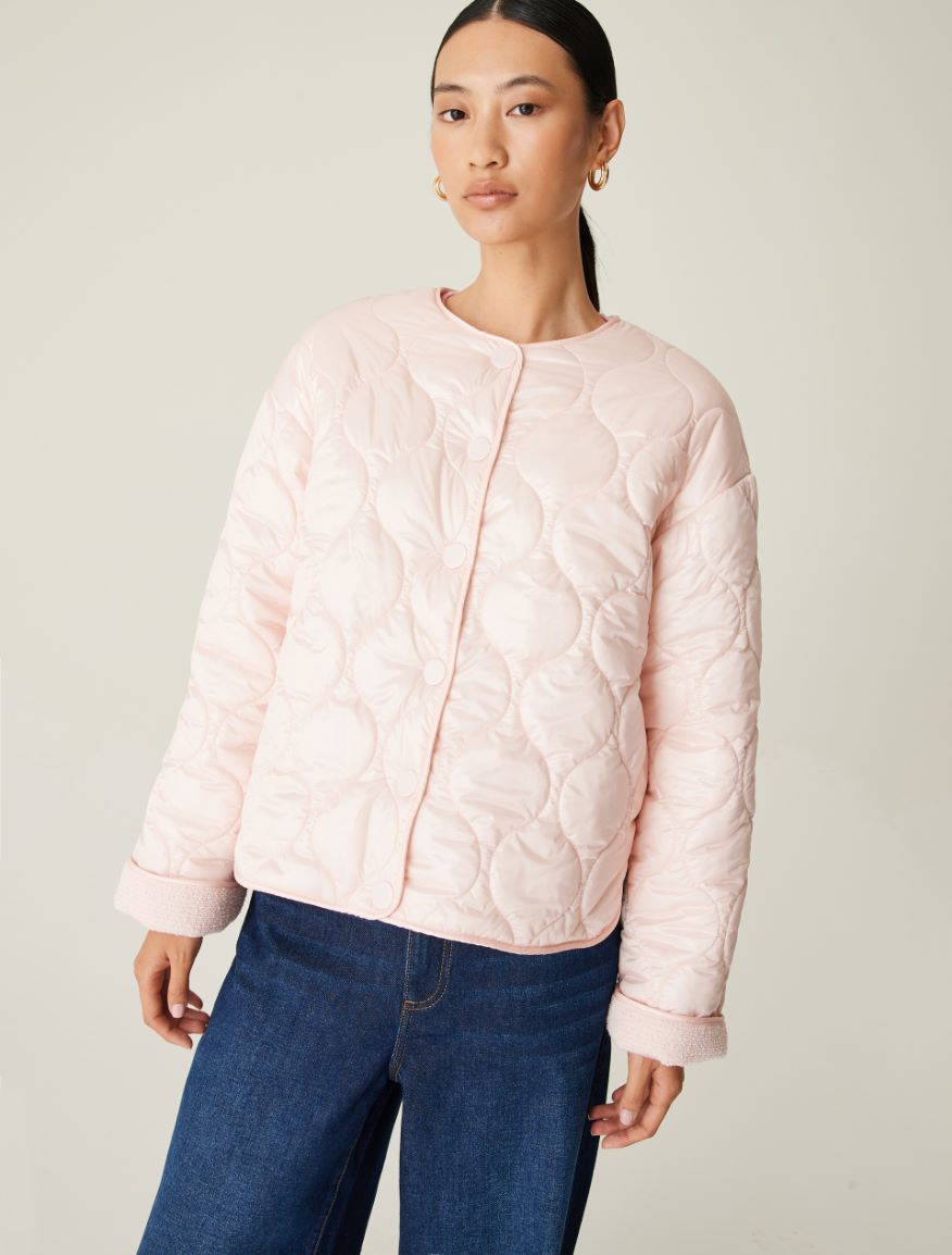 Reversible jacket - Pink - 3 - iBlues