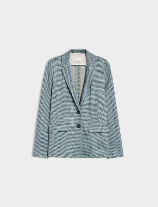 Semi-fitted blazer - 