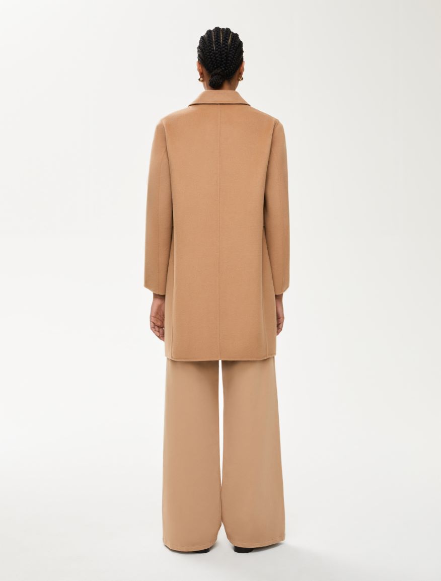 Egg-shaped coat - CAMEL - Iblues - 2
