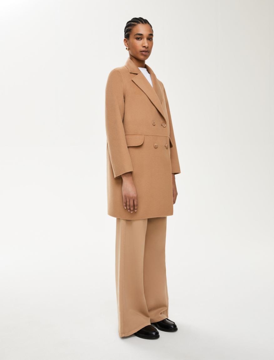 Egg-shaped coat - CAMEL - Iblues - 4