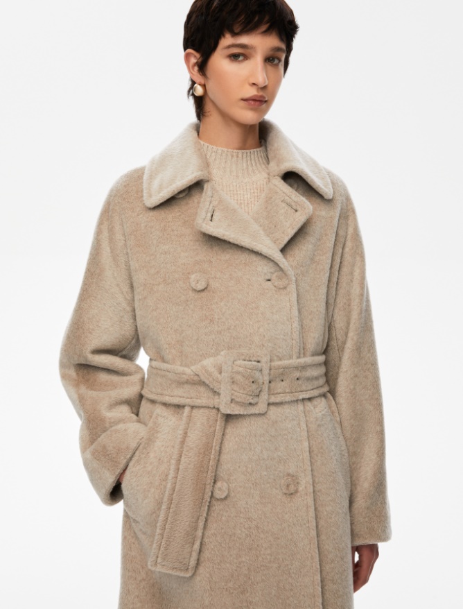 Double-breasted coat - 