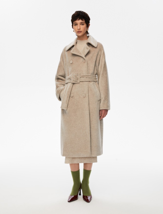 Double-breasted coat - 
