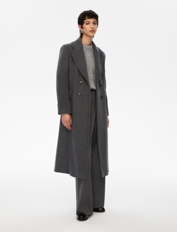 Fitted-waist coat - 