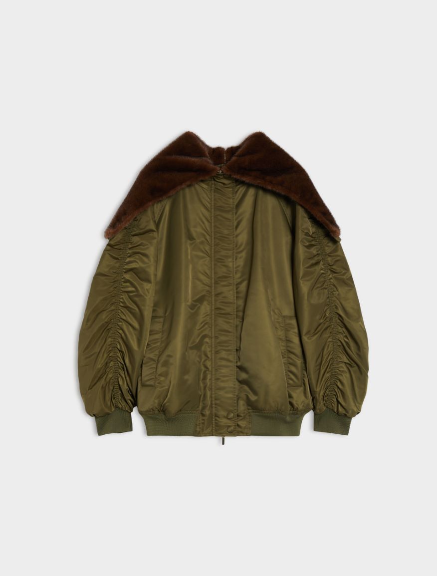 Padded bomber jacket - KAKI - Iblues - 5