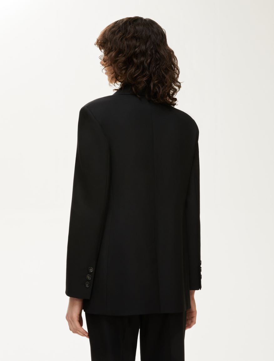 Double-breasted blazer - BLACK - Iblues - 2