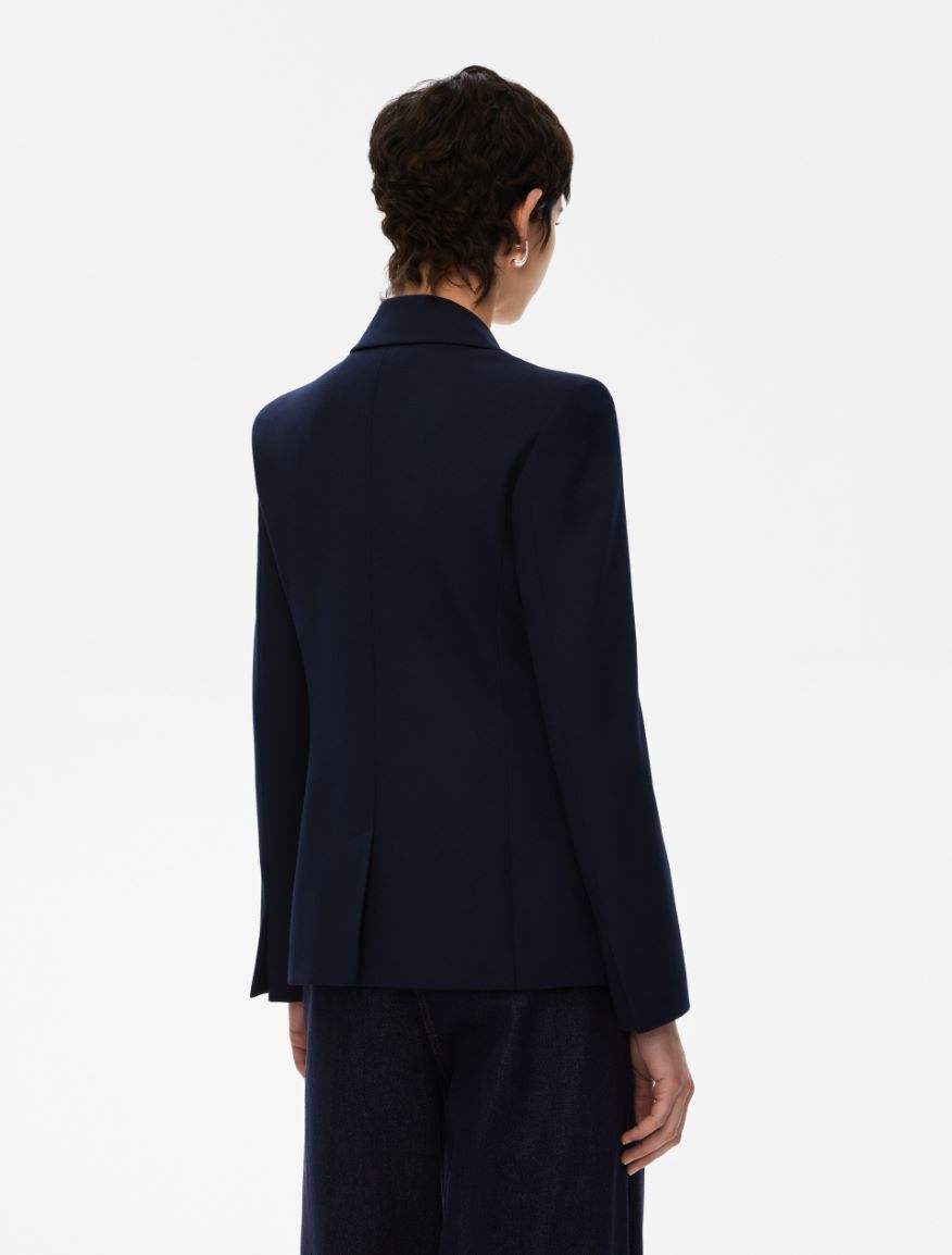 Double-breasted blazer - MIDNIGHTBLUE - Iblues - 2