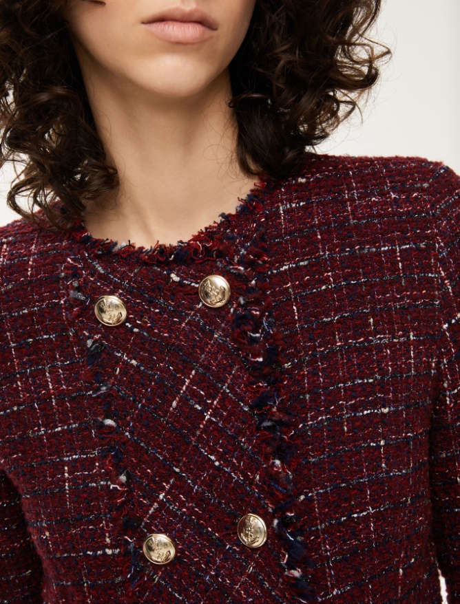 Crew-neck jacket - 