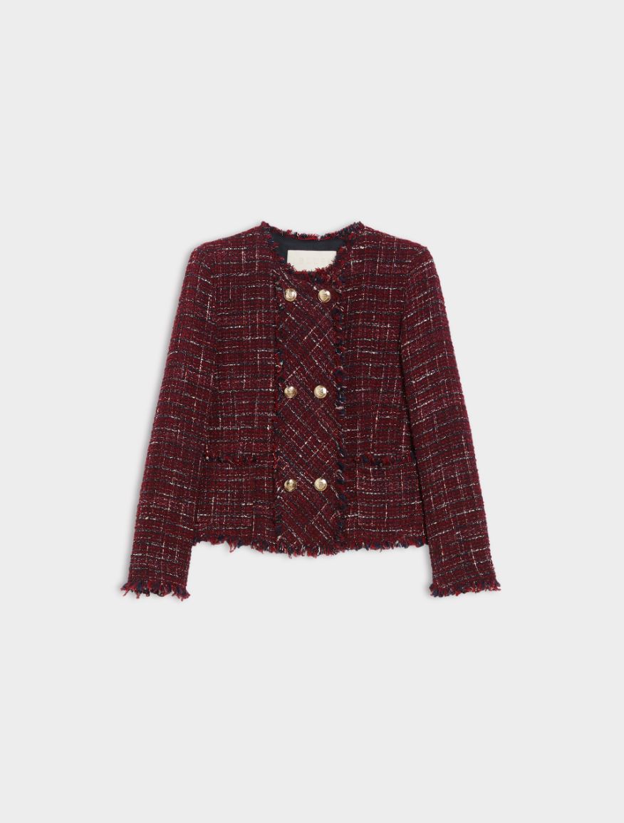 Crew-neck jacket - RED - Iblues - 6