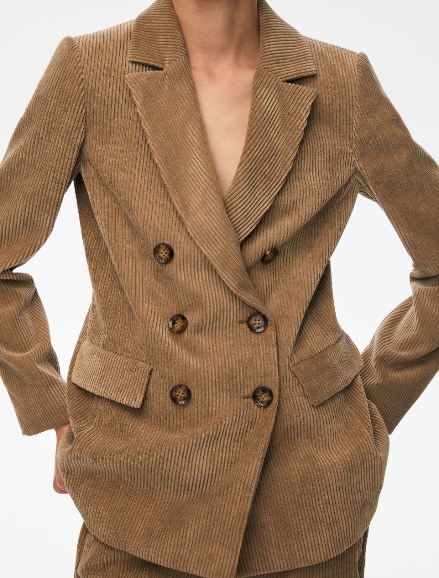 Velvet blazer - MUD - Iblues