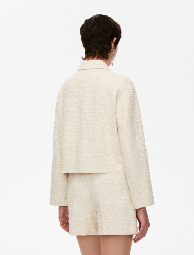 Basketweave jacket - 