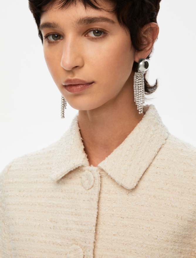 Basketweave jacket - 